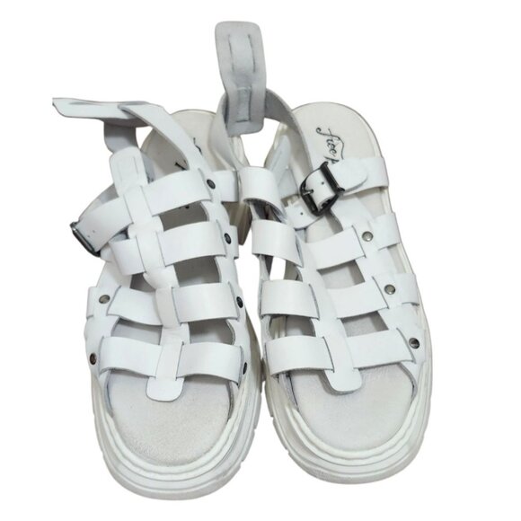 Free People Gia Gladiator Sandals Size EU 38/US 7.5 MSRP: $198 Leather - Picture 4 of 14